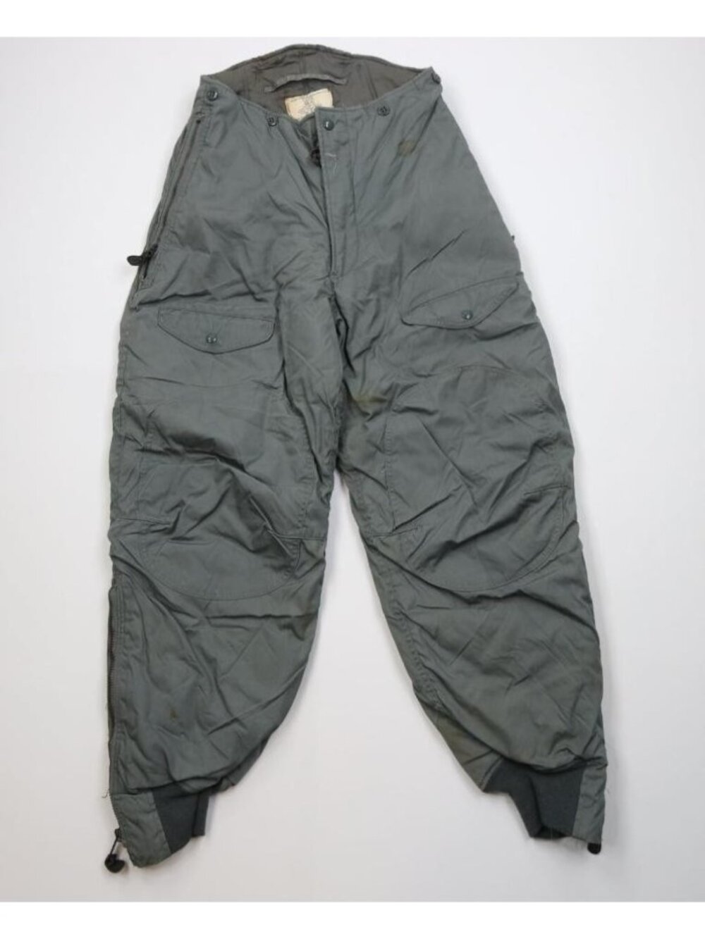 Vtg 70s Vietnam War Mens 30 USAF F-1B Extreme Cold Weather Trousers Pants USA